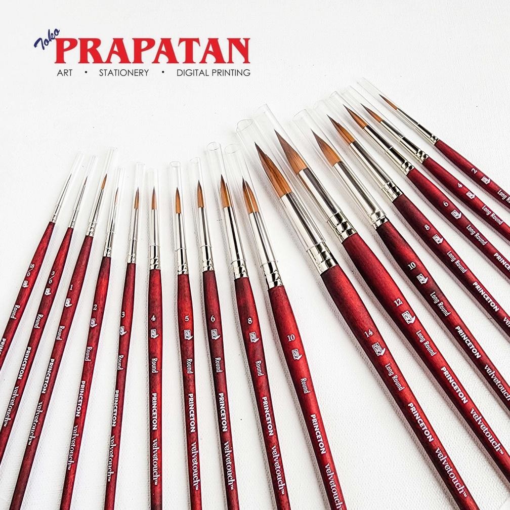 

Kuas Lukis Princeton Round Velvetouch Brush R/LR Nugi