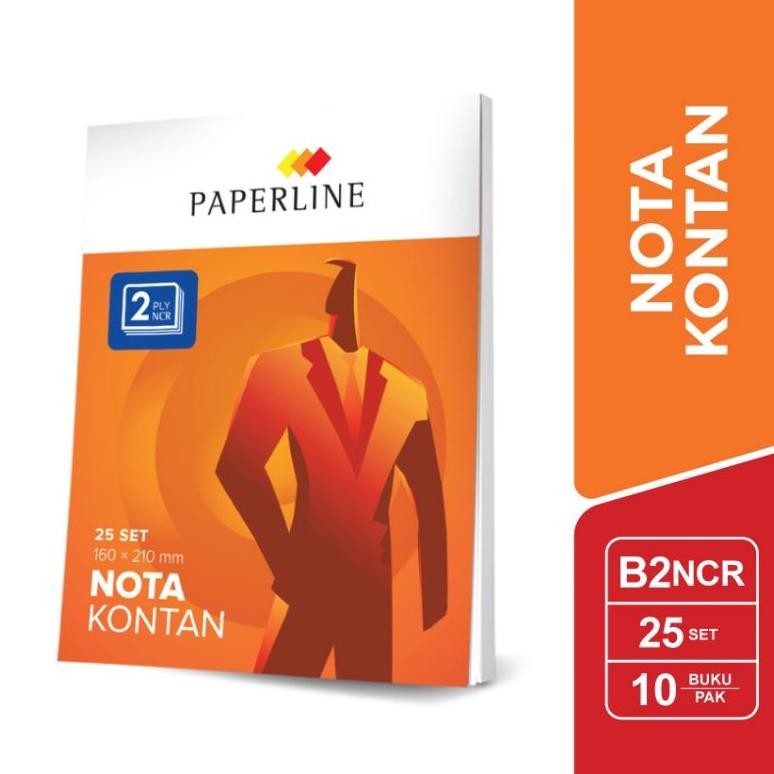 

Nota Kontan Besar 2ply/B2 Paperline ( 1pak/10buku ) Nugi