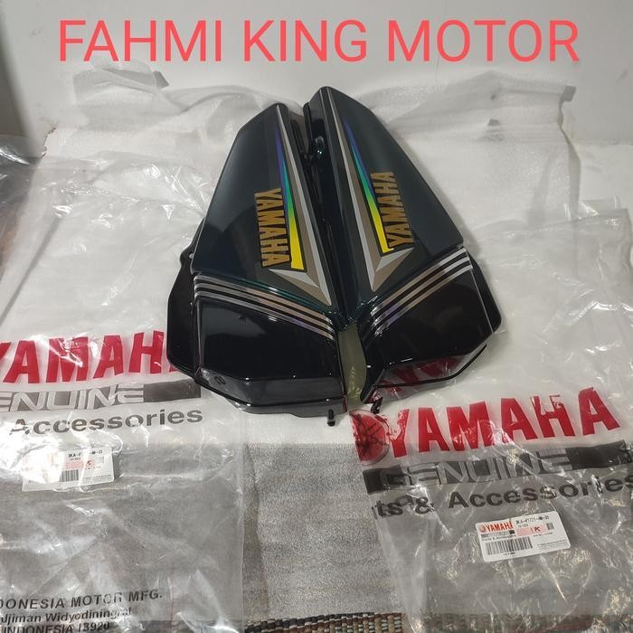 (Terbaru) Cover Bok Dop Aki Olsam Rx King Original Ygp Hijau Botol Striping 2001 Bestseller