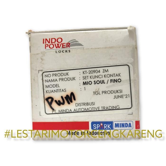(Terbaru) Kunci Kontak Mio Soul Fino Original Minda Set/Komplit Kt-20904 Zm Bestseller