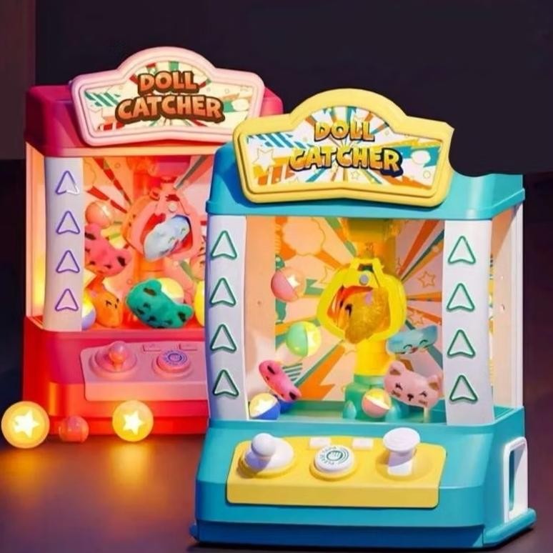 Terlaris Mainan Anak Mesin Capit Besar Fun Doll Boneka Capit Bola [Wf-1001] - Mainan Mesin Alat Tang