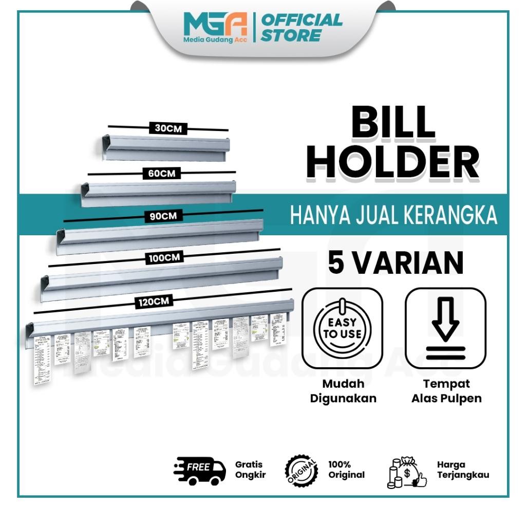

Bill Holder / Capitan Nota / Receipt Holder / Checker Holder / Penjepit Kertas Bon Bill / Bill Holder Restaurant & Caf