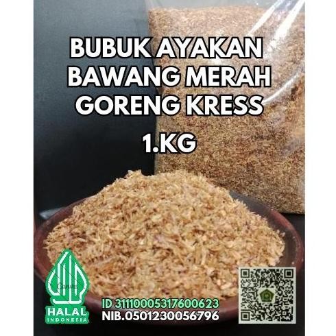 

Diskon! Ayakan Bubuk Bawang Merah Goreng Premium Tabur Masakan