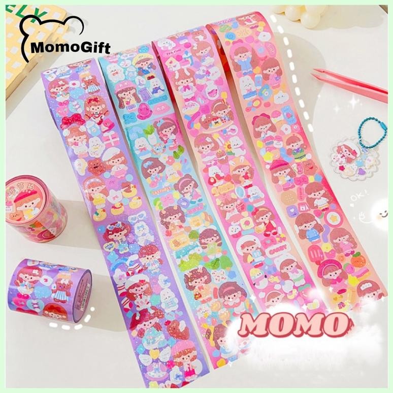 

Rd1- Washitape Masking Tape Stiker Momo Glossy Lucu Buat Dekor Casing Hp