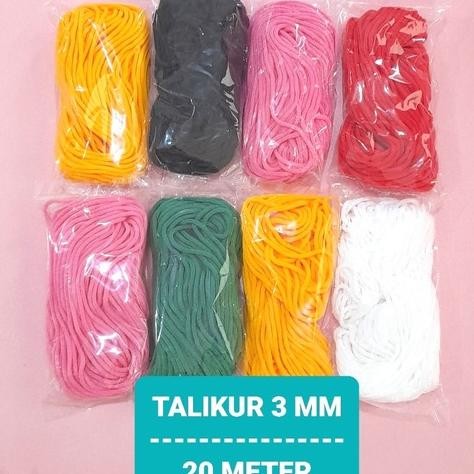 

Rd1- Talikur / Benang Tali Kurr 3 Mm/ Tali Kurr Meteran