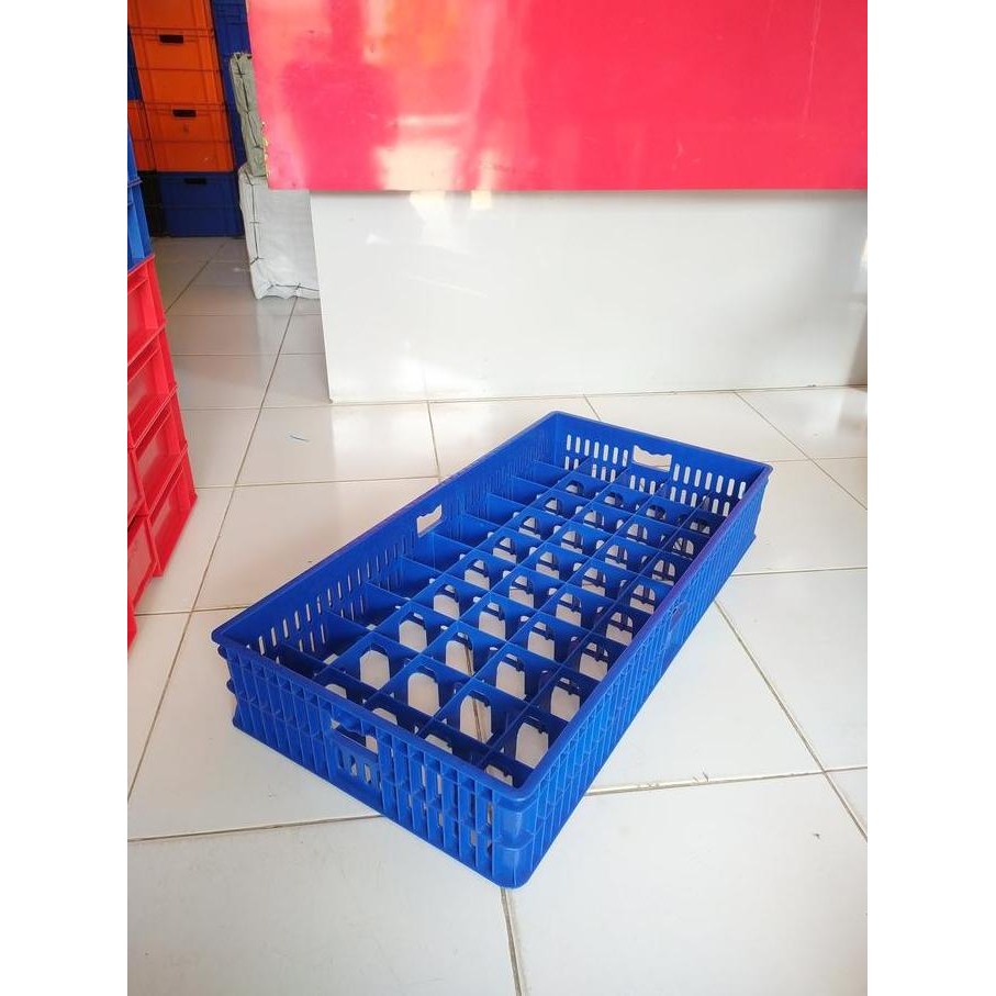 Keranjang Serbaguna Krat Gelas Isi 50 Untuk Resto Dan Penyewaan Alat Pesta