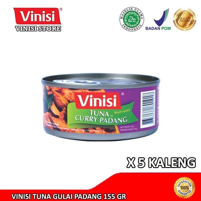

NO_MORE Paket 5 Kaleng Vinisi Tuna Gulai Padang 155 Gr