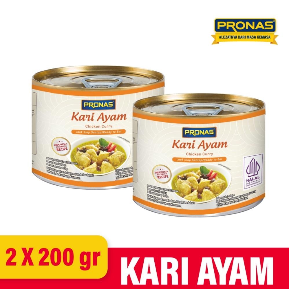 

NO_MORE PRONAS Kari Ayam 200 g dengan Kemasan EOE Bundling 2 pcs