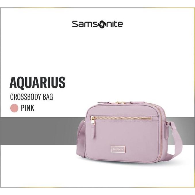 Samsonite Aquarius Crossbody Bag - Pink