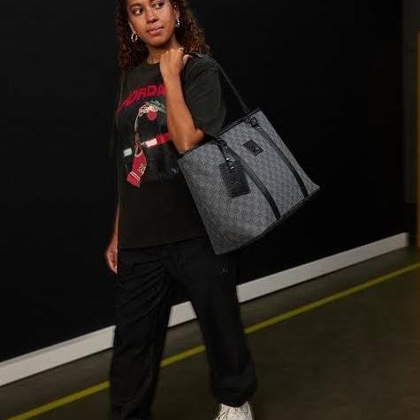 Tas Jordan Monogram Totebag Grey