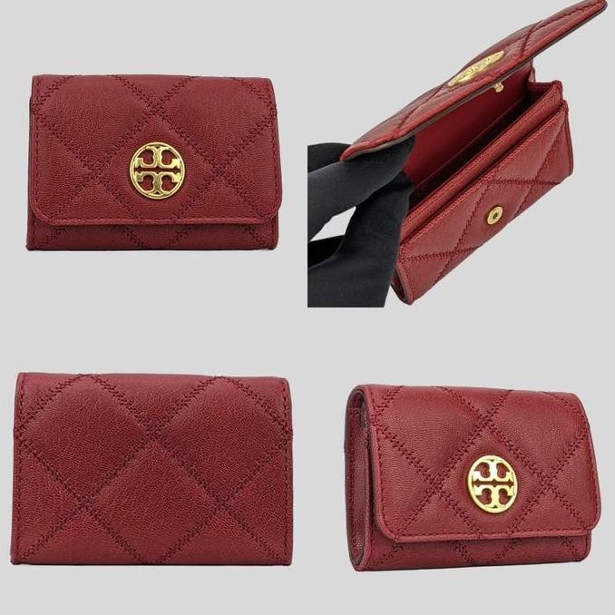 Willa Card Case Flap Redstone