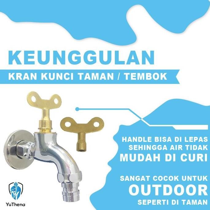 Yuthena - Kran Air Taman Babet - Kran Taman Kunci - Keran Taman Gembok -Gratisongkir