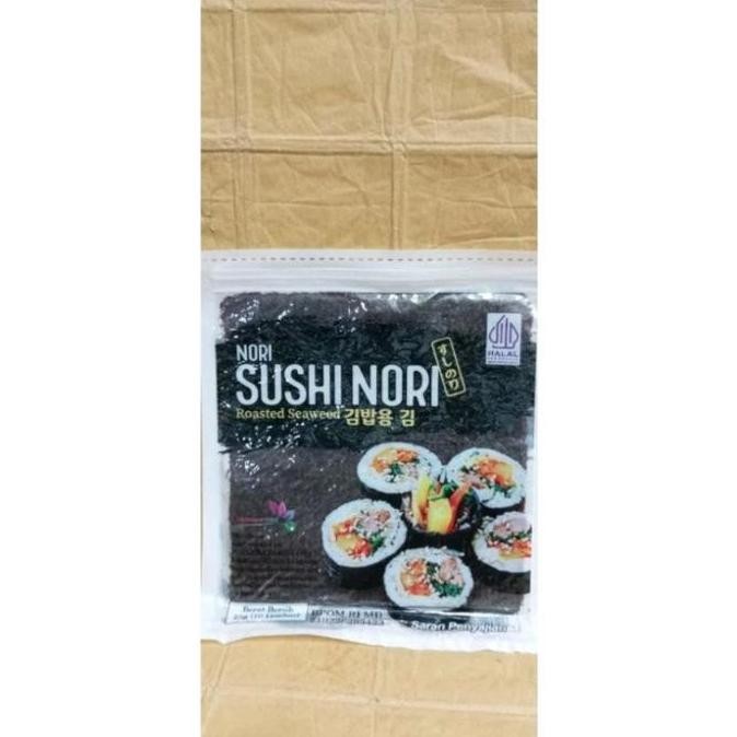 

Produk Baru!! Sushi Nori Rumput Laut Isi 10 & 50 Lembar - Seaweed untuk Sushi Kimbap