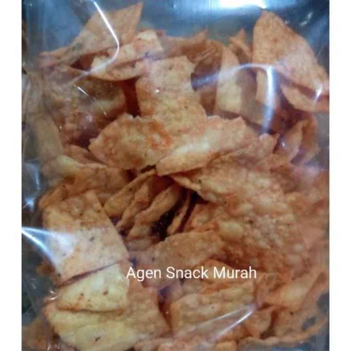 

Pangsit Pedas Gurih Lada Gr Pangsit Renyah Makanan Ringan