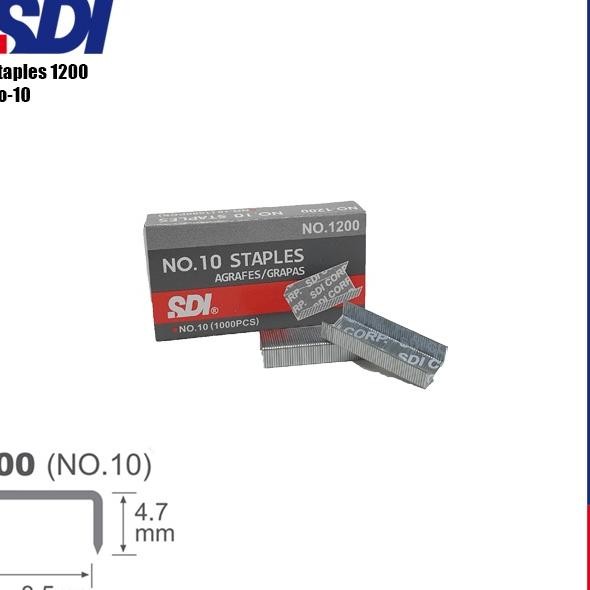 

Sdi 1200 No.10 Staples Isi Staples No.10 20 Box