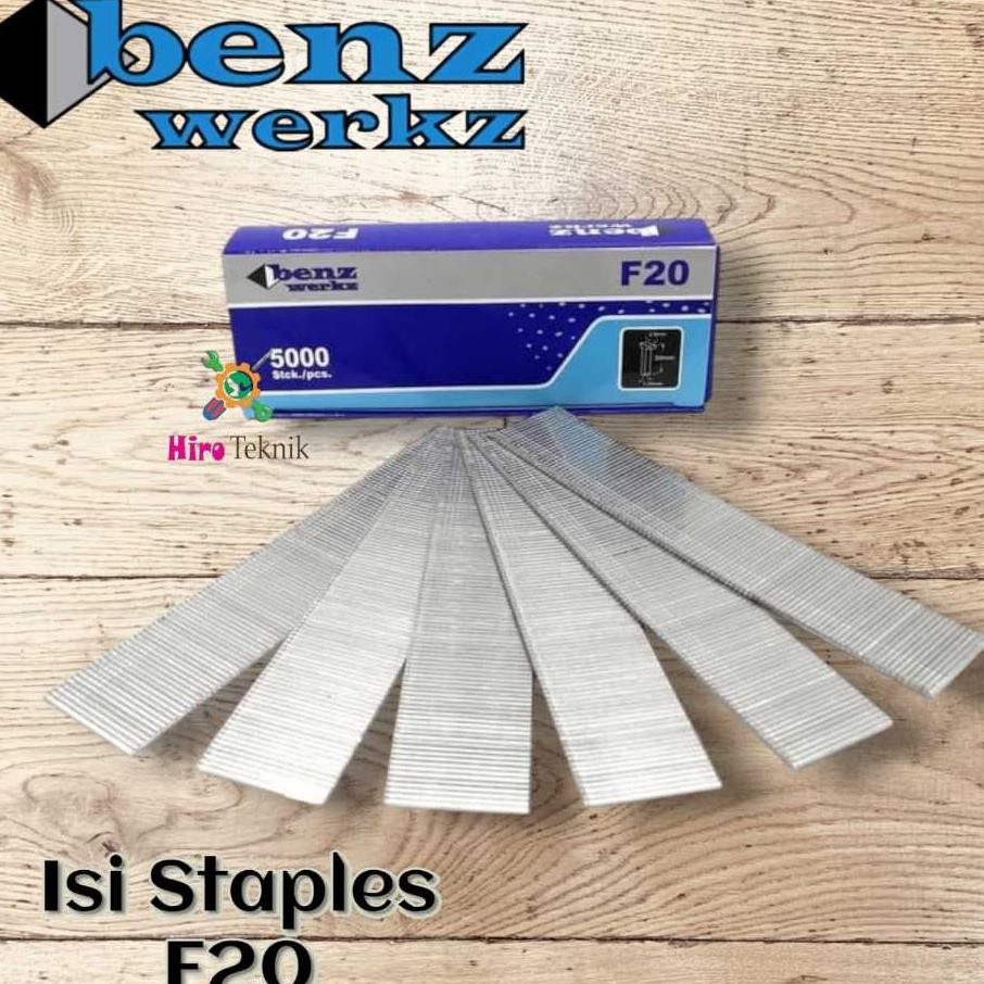 

Isi Staples F20 Benz Paku Lurus F20 Benz