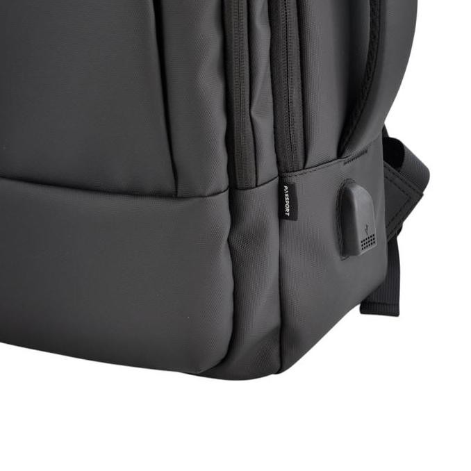 Passport Carson Tas Ransel - Hitam