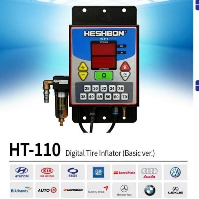 MESIN NITROGEN DIGITAL / DIGITAL TIRE INFLATOR HESHBON HT 110 ORIGINAL DAN TERPERCAYA