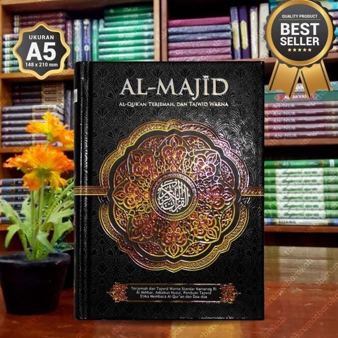 

Al Quran Al Majid A5 Besar Tajwid Terjemah Berwarna - alquran Al Majid CS