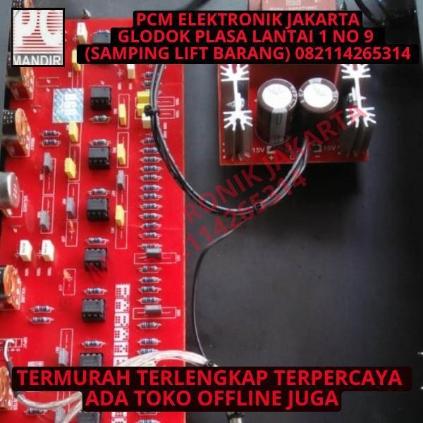 kit parametrik parametric pre amplifier preamplifier bell + box jadi Berkualitas