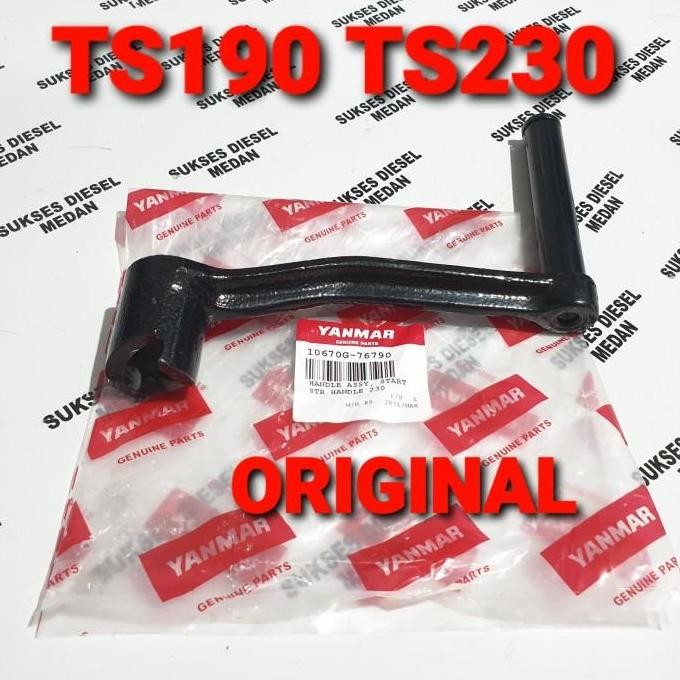 populer] TS190 TS230 Starting Handle Gagang Engkol Mesin Yanmar TS 190 230 Asli
