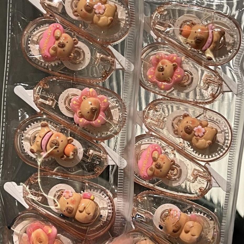 

Doodledreams Correction Tape Capybara Isi 6 Pcs Tipex Capybara Lucu Alat Tulis Sekolah