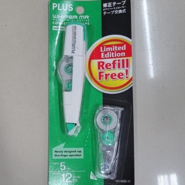 

Correction Tape Tipex Kertas Roll Plus Whiper Mr Wh60511