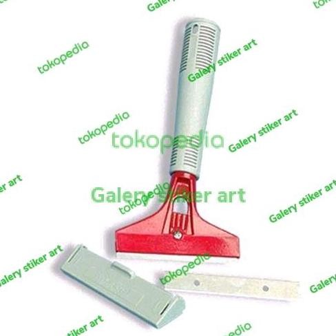 

Produk Baru!! Rakel Cutter Silver Panjang - Alat Potong Kertas / Sticker