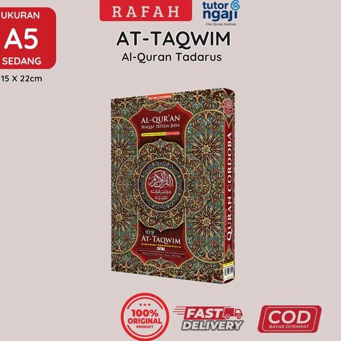 

NEW AL-QURAN AT-TAQWIM | AL-QUR'AN TADARUS FULL MUSHAF NON TERJEMAHAN UKURAN SEDANG A5 CS