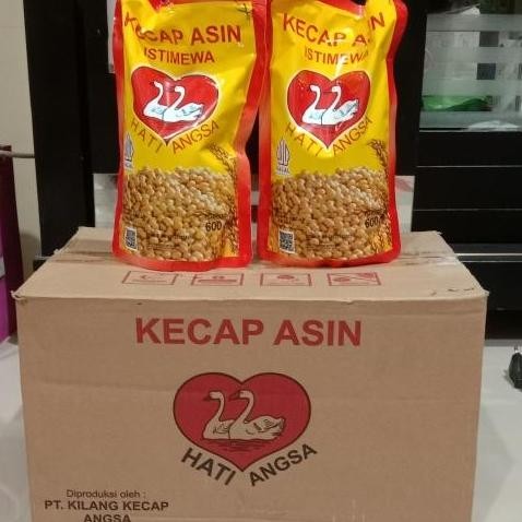 

Promo Kecap Asin Cap Angsa 600ml x12 - Refill 1 Dus Isi 12 Botol Ekonomis
