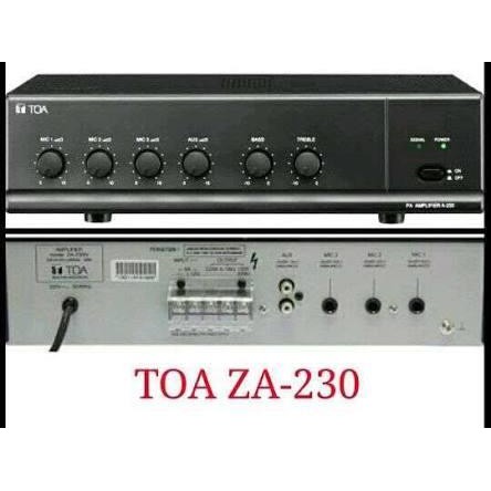 Ampli toa za230 amplifier toa za230 30 watt Terbaru
