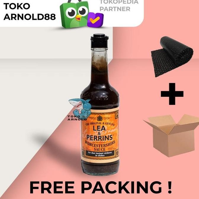 

Promo Lea & Perrins Saus Inggris 284ml - Original Worcestershire Sauce Import