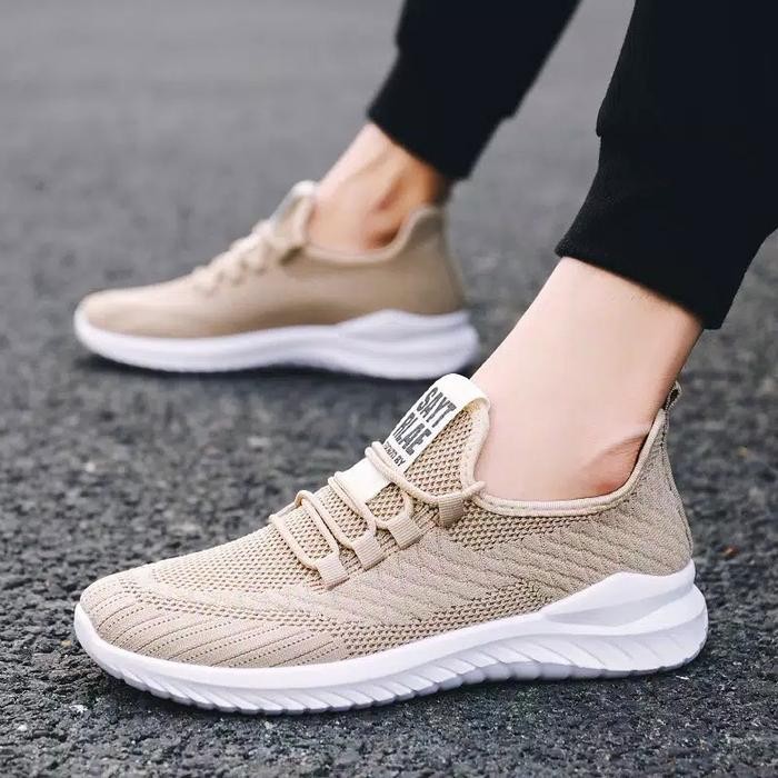Sepatu Sneaker Pria Shining Run Kasual Santai - Sepatu Pria Import Berkualitas