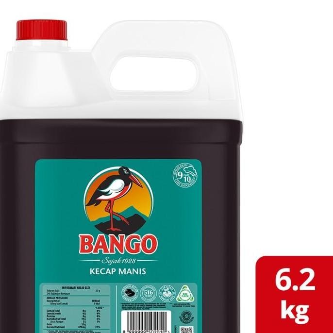 

Promo Bango Kecap Manis 6.2Kg Jerigen Besar - Refill Usaha Kuliner & Dapur