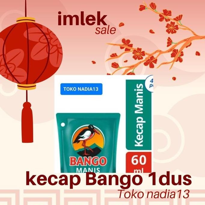 

Promo Kecap Bango Mini 59ml 1 Dus Isi 48pcs - Saus Kedelai Manis Masakan