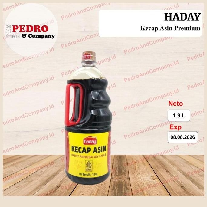 

Promo Haitian Premium Soy Sauce 1.9L - Kecap Asin China Import Haday