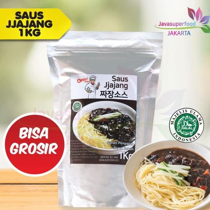 

Promo Saus Jjajang Korea Halal 1kg - Pasta Kedelai Hitam Jjajangmyeon Oppa!Oppa