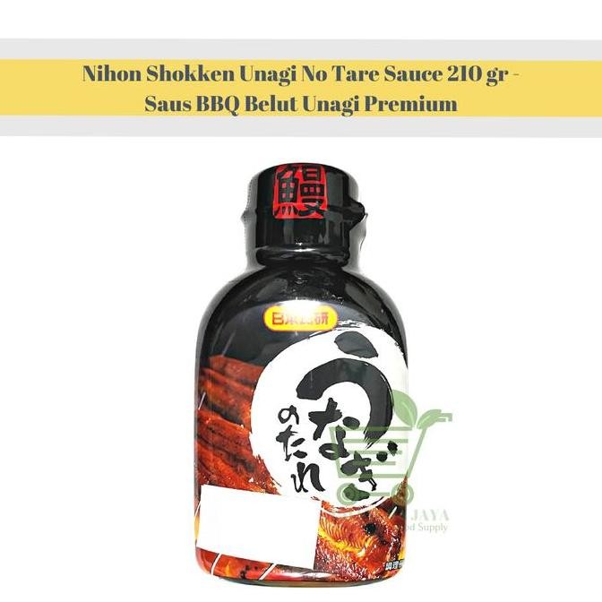 

Promo Nihon Shokken Unagi No Tare 210g | Saus BBQ Belut Jepang Premium
