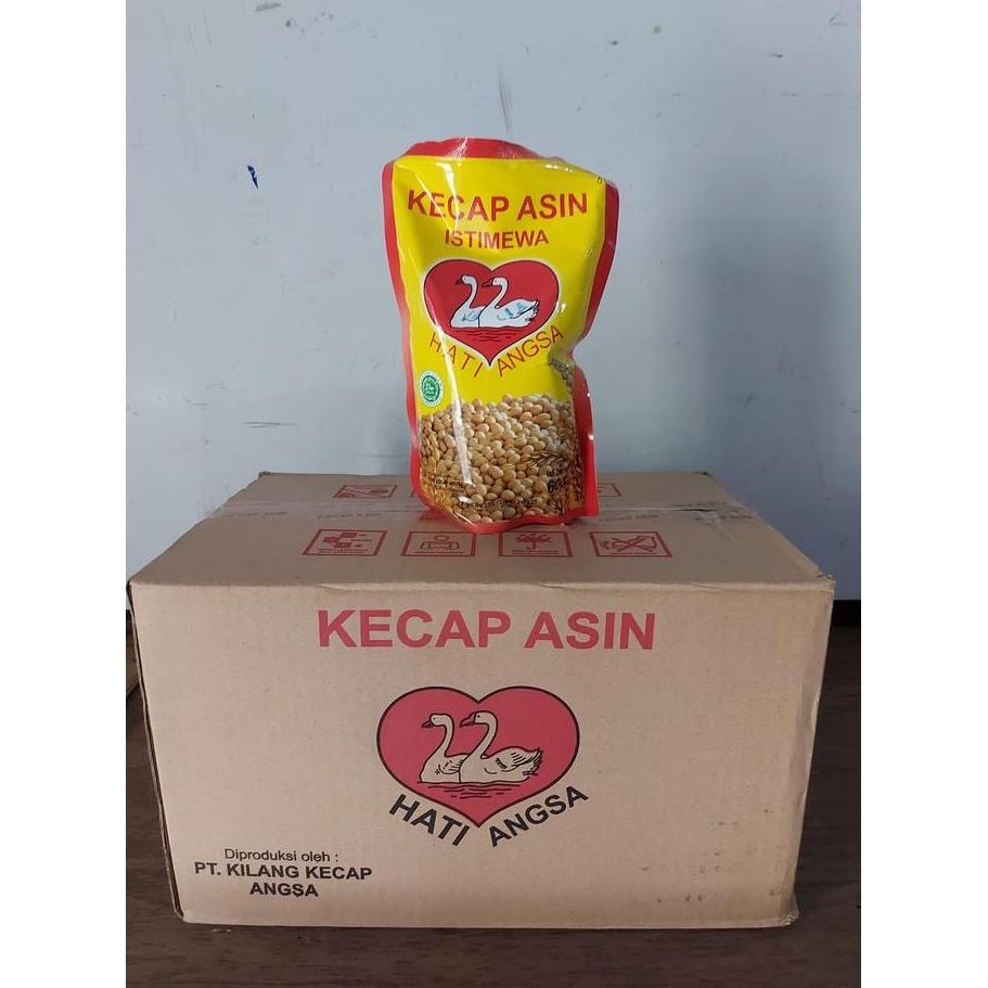 

Promo Kecap Asin Angsa Refill 600ml x12 | Karton Isi Pouch Shopee