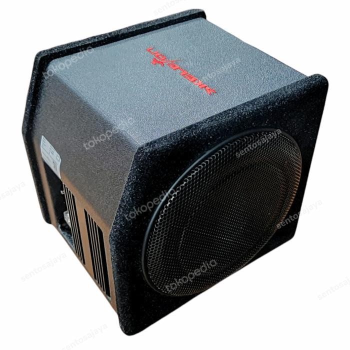 Subwoofer Basstube Kotak Aktif Dual 8 Inch SKELETON SUB-L08D Berkualitas Terbaru
