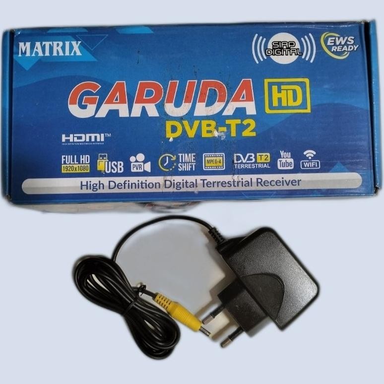 power adaptor set top box matrix Garuda biru power suplay pengganti stb matrix Garuda remot stb matr