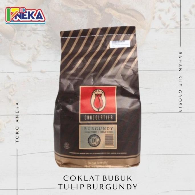 

coklat bubuk tulip burgundy 1sak@2.5kg NLS