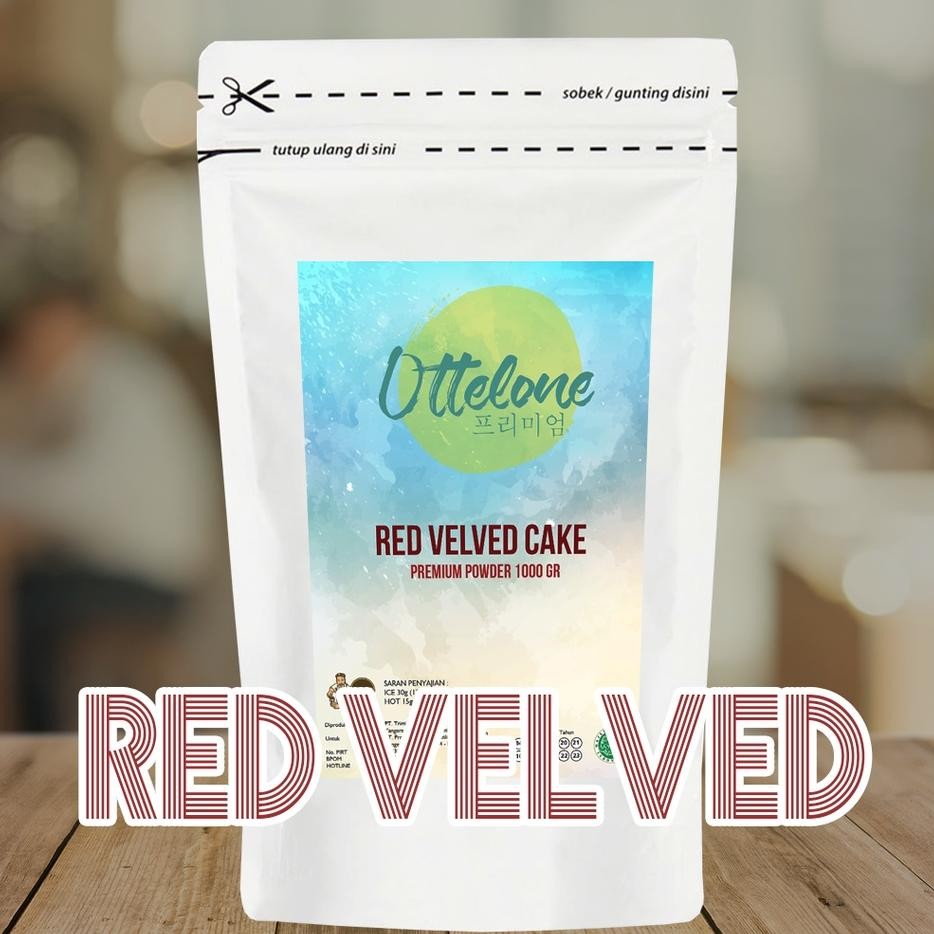 

Powder Red Veet Cake Powder 1Kg Halal Merk Ottelone