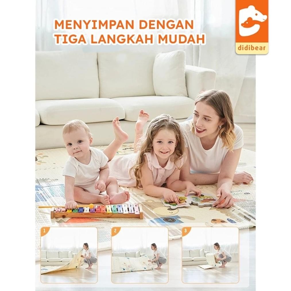 Playmate Import Tebal 8 MM SNI Premium Karpet Lipat Matras Duduk Bayi