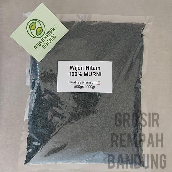 

Diskon! Wijen Hitam Bersih 1Kg - Bijian Rempah Berkualitas Premium