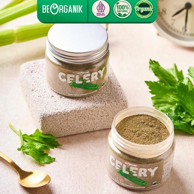 

Diskon! Beorganik Pure Celery Powder 75G - Seledri Bubuk Organik Import