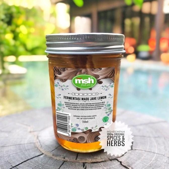 

Diskon! Fermentasi Madu Jahe Lemon 150Ml - Minuman Herbal Siap Minum