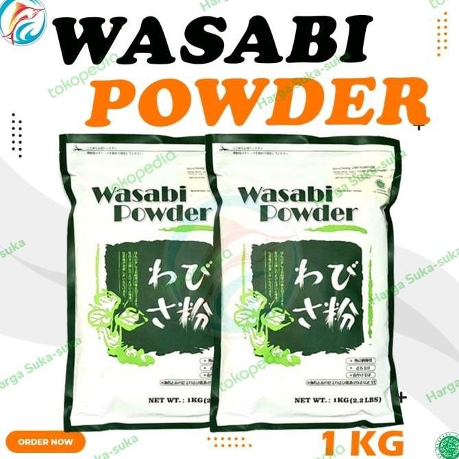 

Diskon! Wasabi Powder 1.3 Kg Bubuk Pedas Jepang Sushi Premium Import