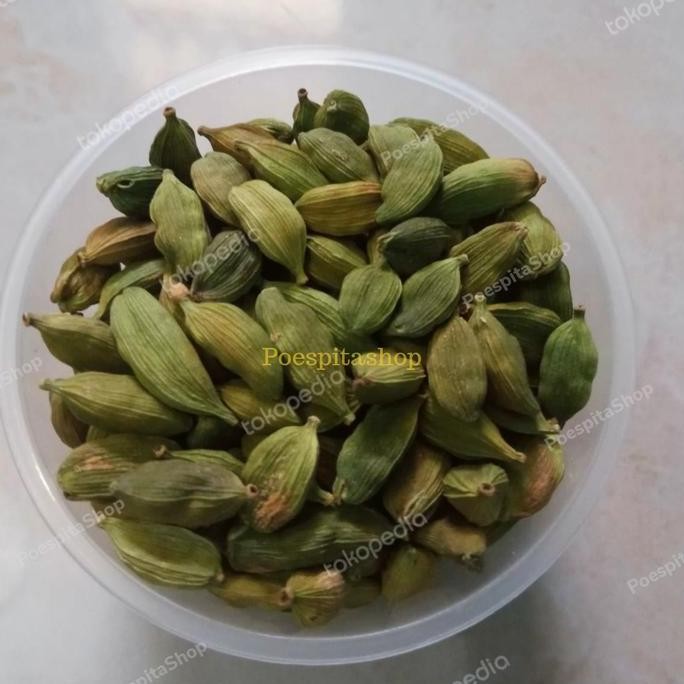 

Diskon! Kapulaga Hijau 50Gram / Green Cardamom Akbar Repack Premium