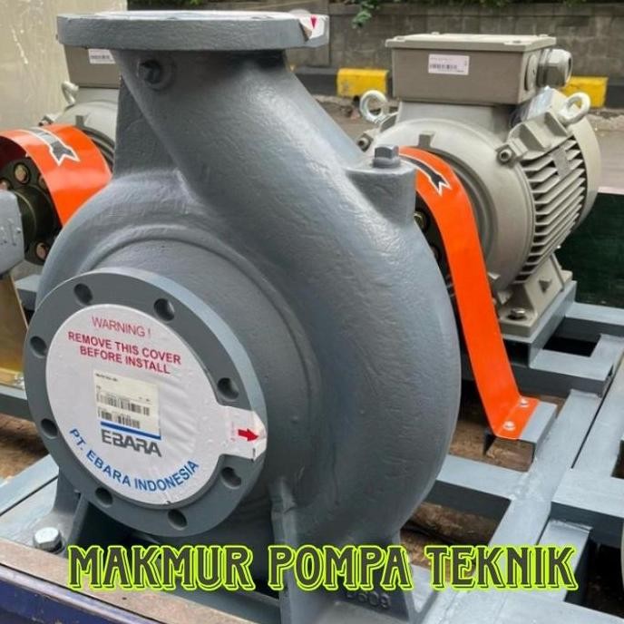POMPA CENTRIFUGAL EBARA 100X80 FSHA MOTOR SIEMENS 30KW 40HP 380V ORIGINAL DAN TERPERCAYA